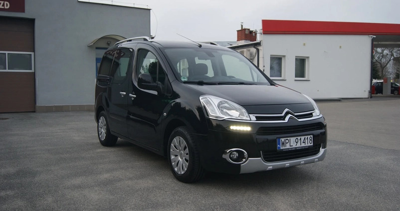 Citroen Berlingo cena 36900 przebieg: 186000, rok produkcji 2015 z Płock małe 497